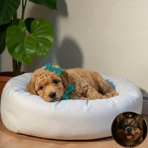 French Poodle Apricot - Imagen 6