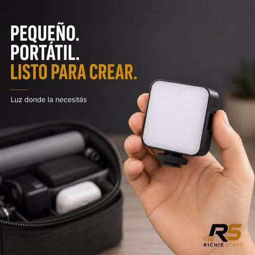Panel LED Portátil M-88 para Celular, Cámara y Video | 64 LED