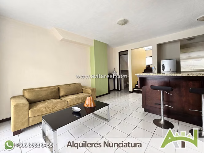 Apartamento Amueblado en Guachipelín de Escazú con AC - Imagen 12