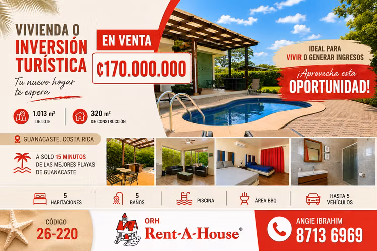 Venta de Propiedad en Guanacaste Huacas 1.013 m2 - Imagen 14
