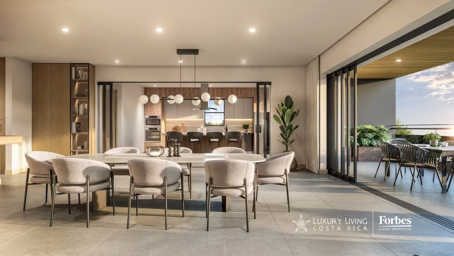 21523N - Nuevos apartamentos de 3 o 4 hab en Escazú para venta con vista el oeste - Imagen 2