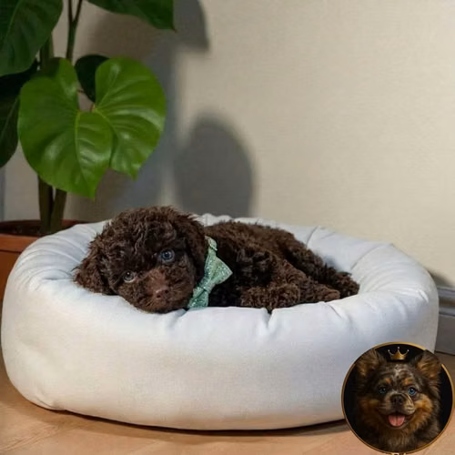 French Poodle Chocolate - Imagen 7