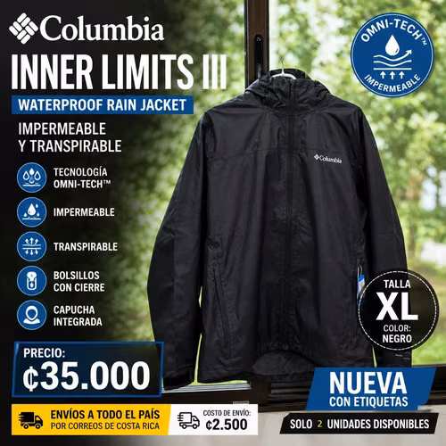 JACKET COLUMBIA ORIGINAL – INNER LIMITS III | NUEVA