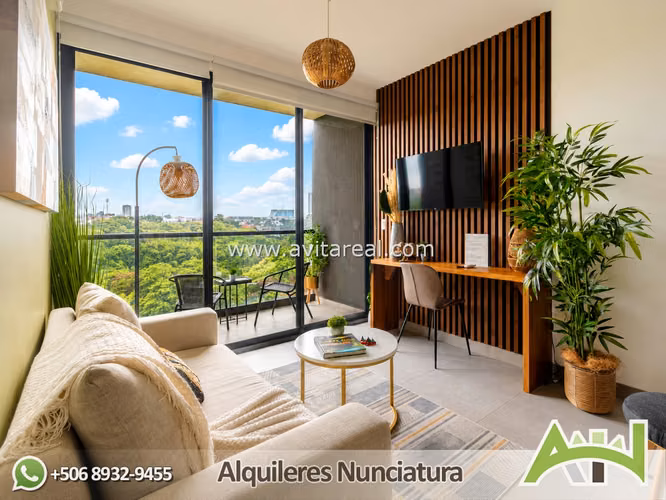 Apartamento amueblado de 1 habitacion | Nucleo Sabana | AC - Imagen 6