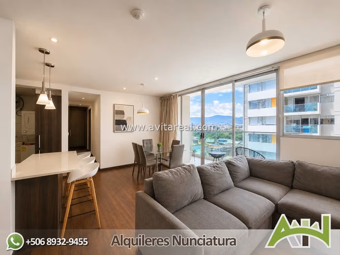 Apartamento amueblado de 3 habitaciones | Torre Ámbar - Imagen 3
