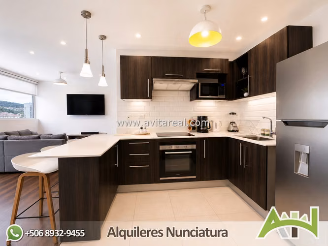 Apartamento amueblado de 3 habitaciones | Torre Ámbar - Imagen 2
