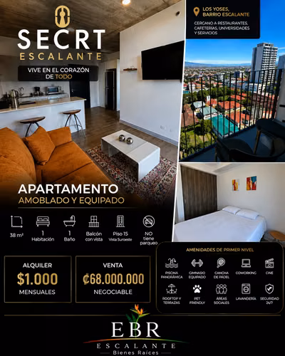 Alquiler de apartamento SECRT Escalante