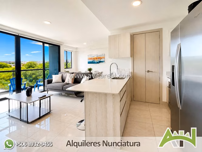 Apartamento amueblado de 2 habitaciones | Nucleo Sabana - Imagen 3