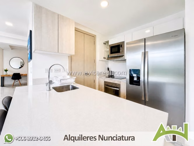 Apartamento amueblado de 2 habitaciones | Nucleo Sabana - Imagen 5