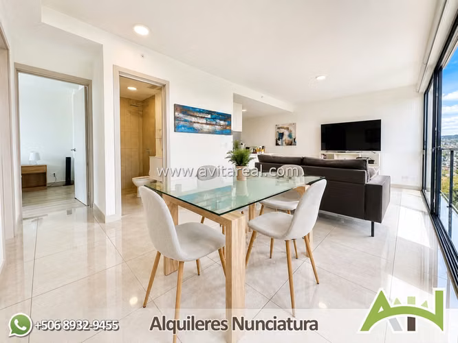 Apartamento amueblado de 2 habitaciones | Nucleo Sabana - Imagen 2