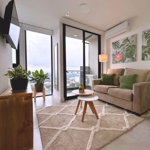 Apartamento Loft Amueblado en Sky Garden Nunciatura. Rohrmoser - Imagen 2