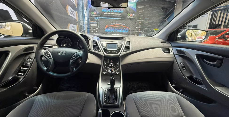 HYUNDAI ELANTRA GLS 2014 GRIS AUTOMÁTICO - Imagen 3