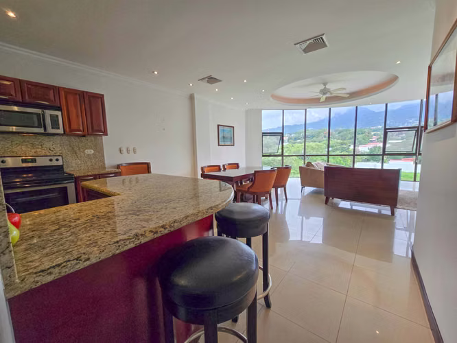 Riverside San Rafael Escazú! Apartamento amueblado con vista - Imagen 3