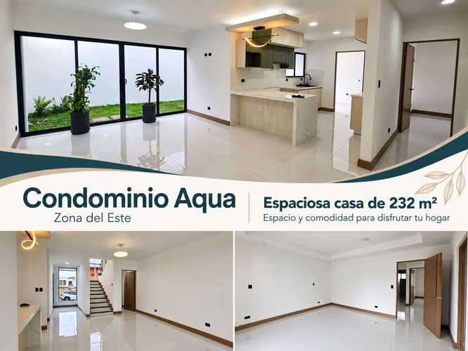 CASA NUEVA EN VENTA | CONDOMINIO AQUA – TRES RÍOS