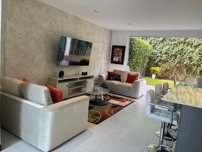 ALQUILER. CASA AMUEBLADA CONTEMPORÁNEA EN CONDOMINIO LINDORA, SANTA ANA
