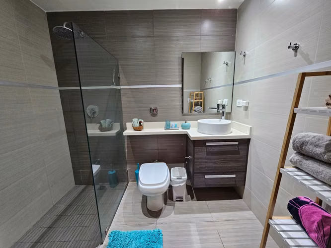 Riverpark, full amueblado, bello-lujoso-amplio 63 m2, 1 hab, 1.5 baños, 2 A/C, terraza-patio. - Imagen 12