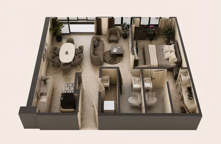 NovaTibás - Apartamentos en preventa con amenidades en Tibás, San José - Imagen 2