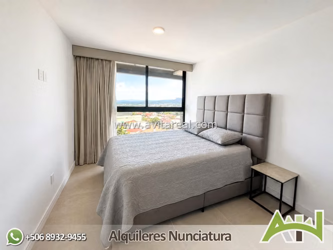 Apartamento amueblado de 2 habitaciones en Sky Garden con AC - Imagen 6