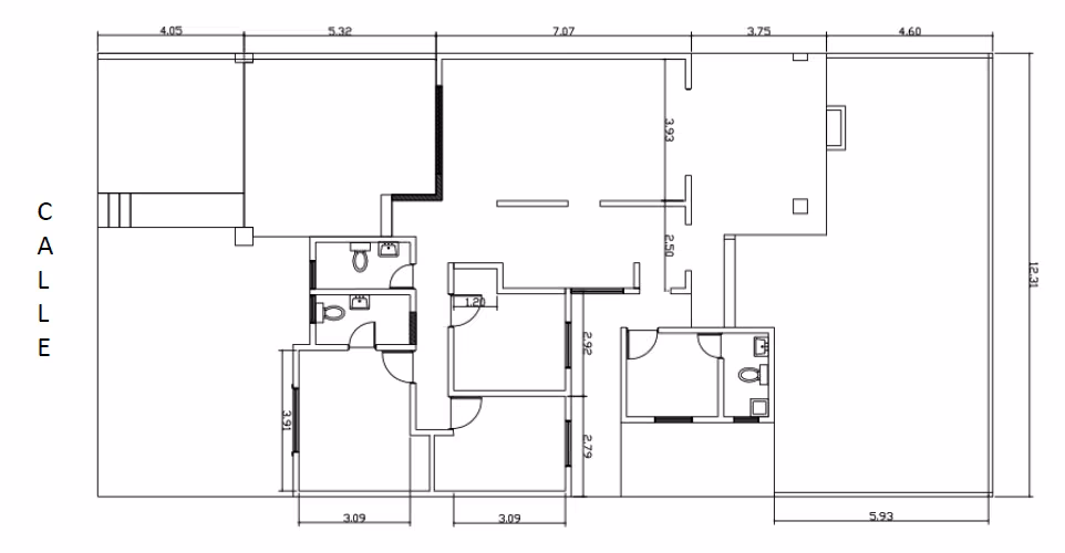 Casa con uso de suelo mixto en alquiler en Rohrmoser (ref : 15) - Imagen 12
