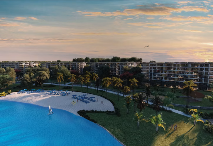 Apartamento en Ciudad NYA con Crystal Lagoons | 1 habitación | Liberia