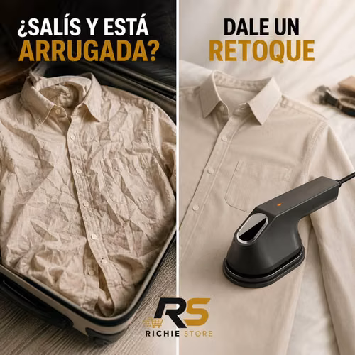 Mini Plancha Portátil para Ropa | Plancha de Viaje Compacta - Imagen 4