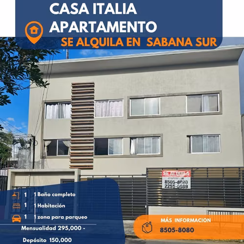 CASA ITALIA -1 HABITACIÓN