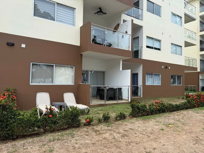 Bejuco Beach Condominium on first floor furnished!! 3174