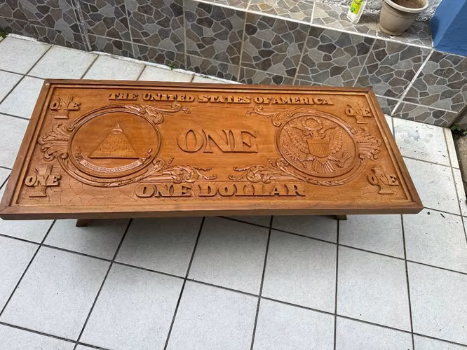 Banknote Table of a CEDRO Dollar