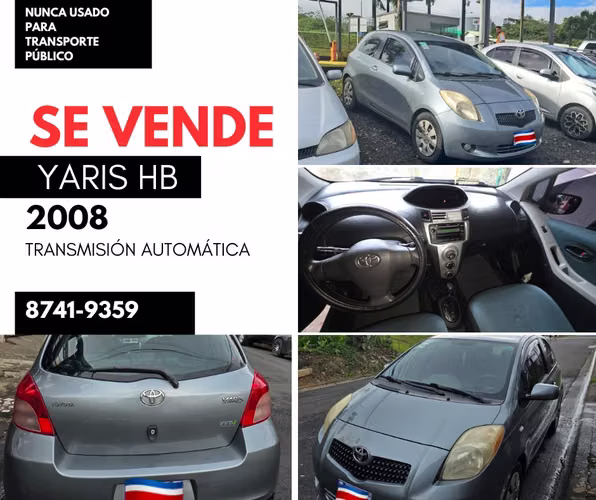 Toyota Yaris Hatchback 2008 – Automático