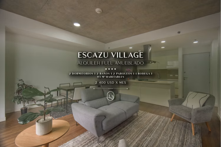 APARTAMENTO 2 HAB EN ALQUILER EN ESCAZÚ VILLAGE | SAN RAFAEL, ESCAZÚ - Imagen 1