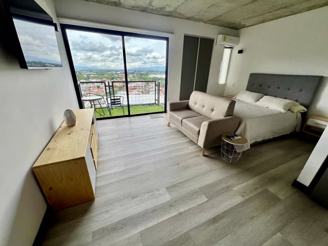 ALQUILER DE APARTAMENTO TIPO STUDIO AMUEBLADO EN CONDOMINIO, POZOS DE SANTA ANA - Imagen 13