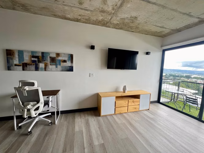 ALQUILER DE APARTAMENTO TIPO STUDIO AMUEBLADO EN CONDOMINIO, POZOS DE SANTA ANA - Imagen 2