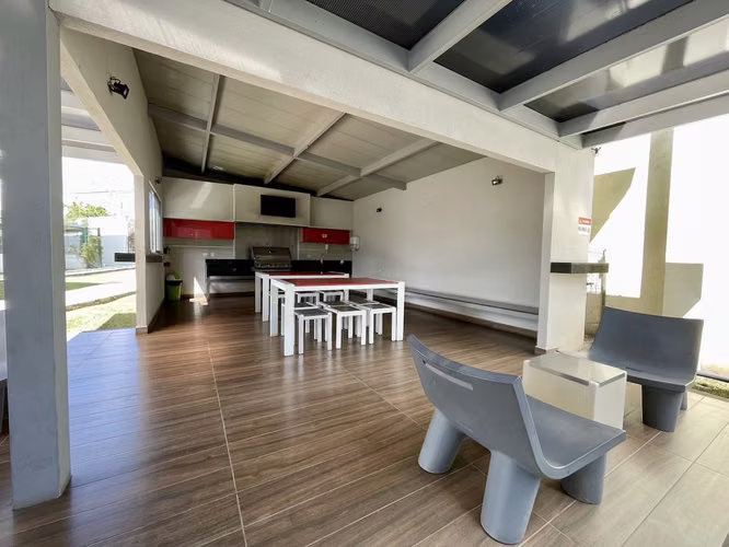 ALQUILER DE APARTAMENTO CON LINEA BLANCA EN CONDOMINIO, SANTA ANA