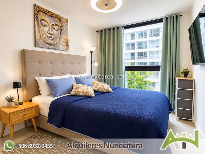 Apartamento de 2 habitaciones | Sky Garden  | AC