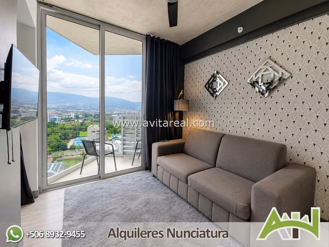 Apartamento amueblado de 2 habitaciones | Secrt Sabana