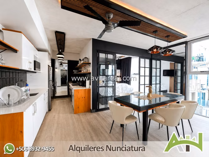Apartamento amueblado de 2 habitaciones | Secrt Sabana