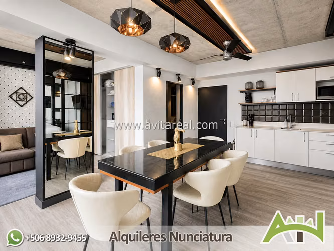 Apartamento amueblado de 2 habitaciones | Secrt Sabana