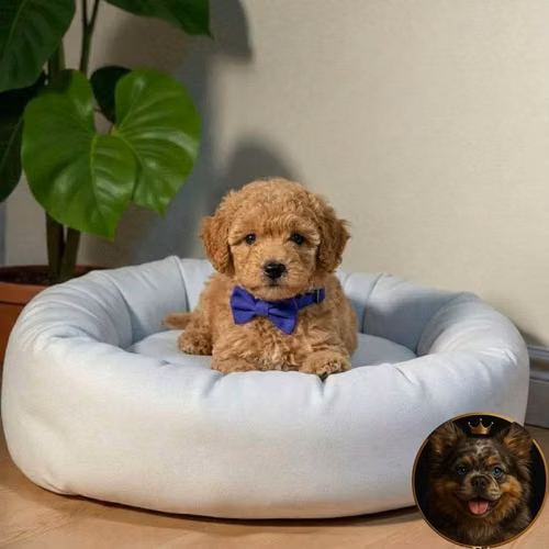 French Poodle Apricot - Imagen 8