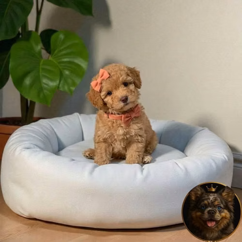 French Poodle Apricot - Imagen 5