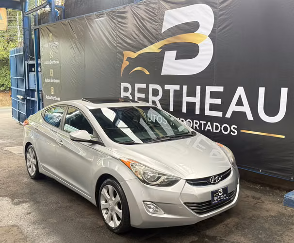 HYUNDAI ELANTRA LIMITED 2012 PLATEADO AUTOMÁTICO