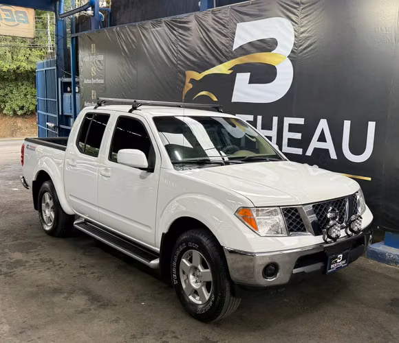 NISSAN FRONTIER SE 2007 BLANCO AUTOMÁTICO 4X4