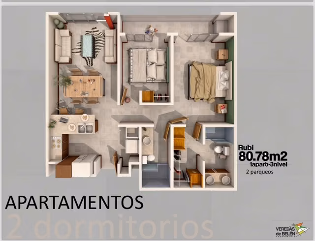 APARTAMENTO NUEVO EN TORRE!!! BELEN - Imagen 16