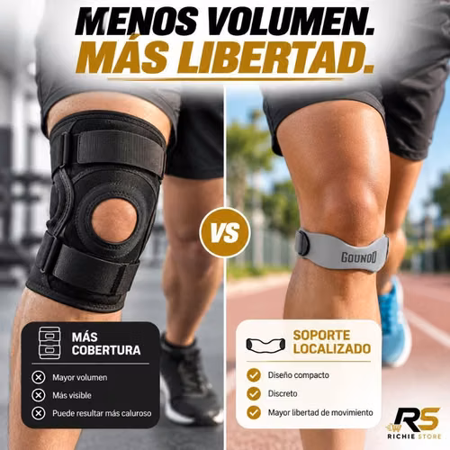 Banda Deportiva Ajustable para Rodilla GOUNOD | Set de 2