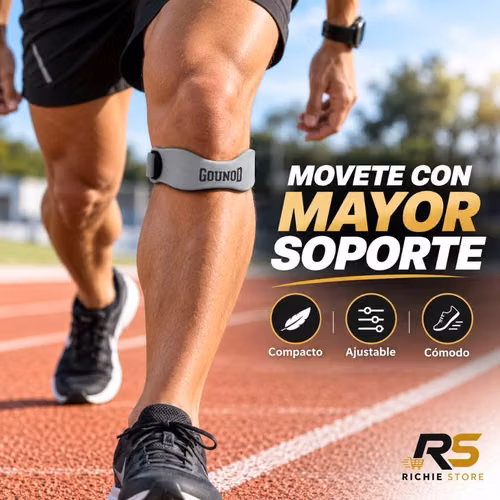 Banda Deportiva Ajustable para Rodilla GOUNOD | Set de 2