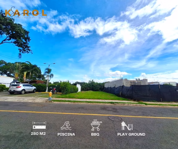 Lote 280 m² en Condominio La Guácima | Cerca de Zona Franca Coyol