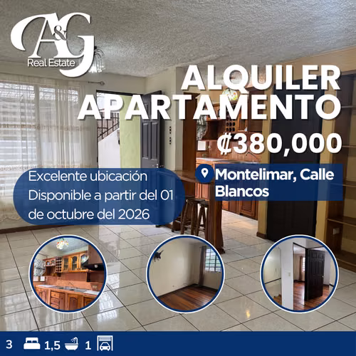 Alquiler Apartamento dos plantas. Montelimar, Calle Blancos. AGJ148