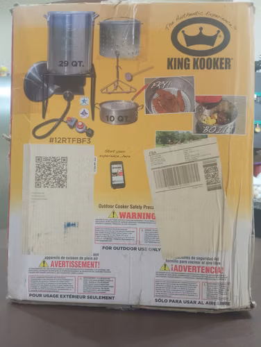 Olla para freir pavo, chicharros, hervir tamales, coccion de alimentos al vapor. - Imagen 2
