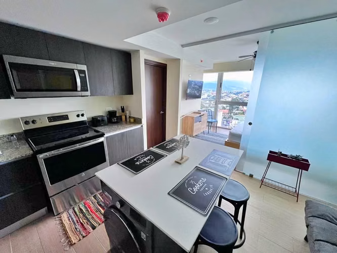 VENTA DE APARTAMENTO TIPO ESTUDIO ( con división ) en los Yoses - Imagen 11