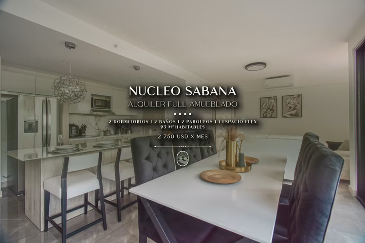 APARTAMENTO 2 HAB EN ALQUILER EN NÚCLEO SABANA | LA SABANA, SAN JOSÉ - Imagen 1