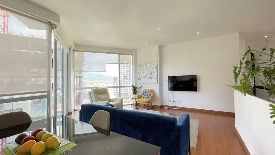Apartamento venta amoblado en Nunciatura Rohrmoser